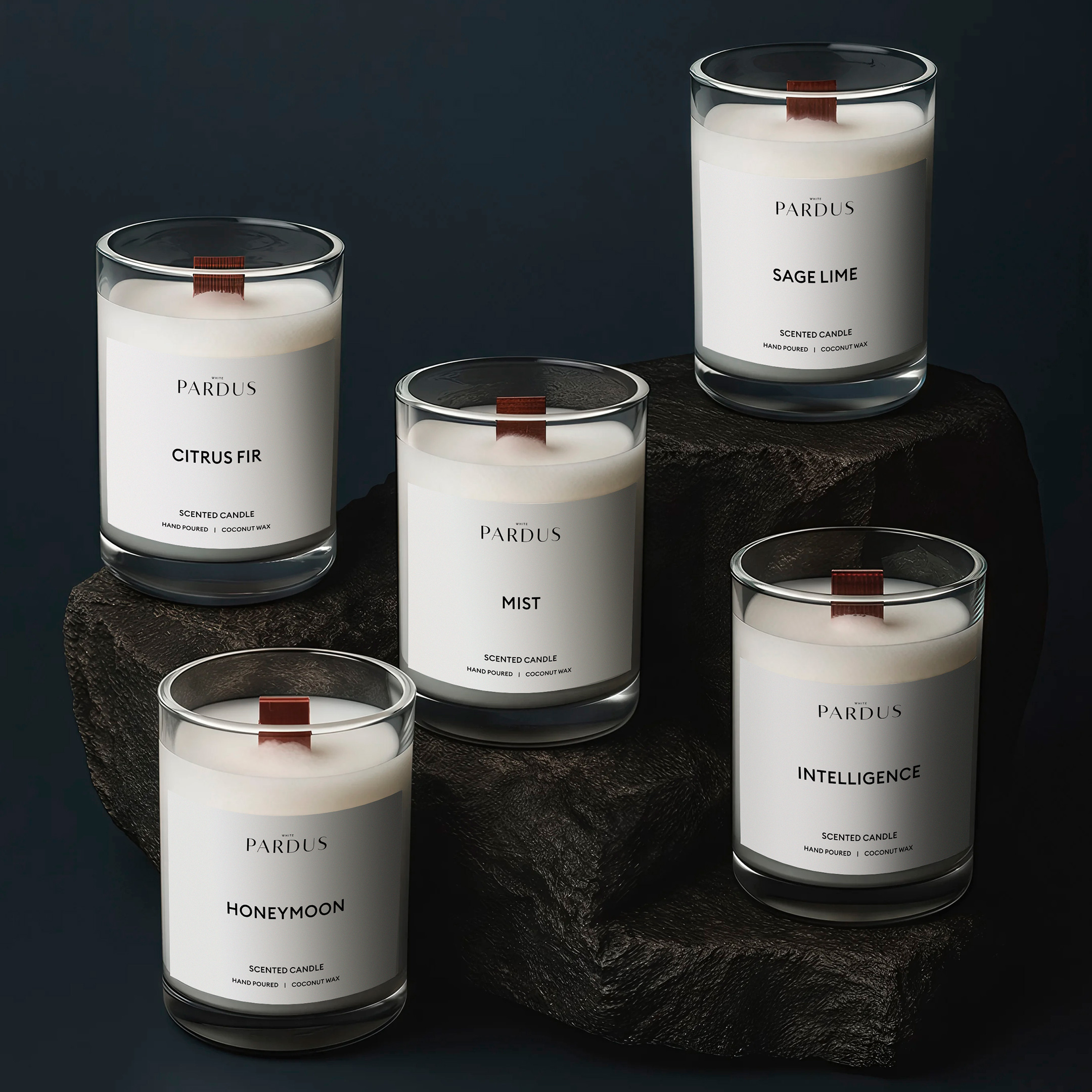 Набор ароматических свечей Discovery Set 2, 5 шт х 60 мл